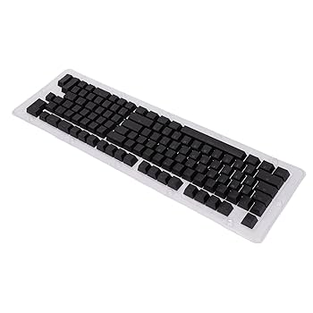 Amazon.co.jp: PBTキーボードキーキャップ、114キーOEM高さ2色